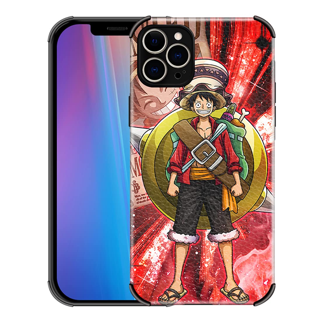 Anime One Piece iPhone 12 pro max Case,Japan Anime Cartoon One