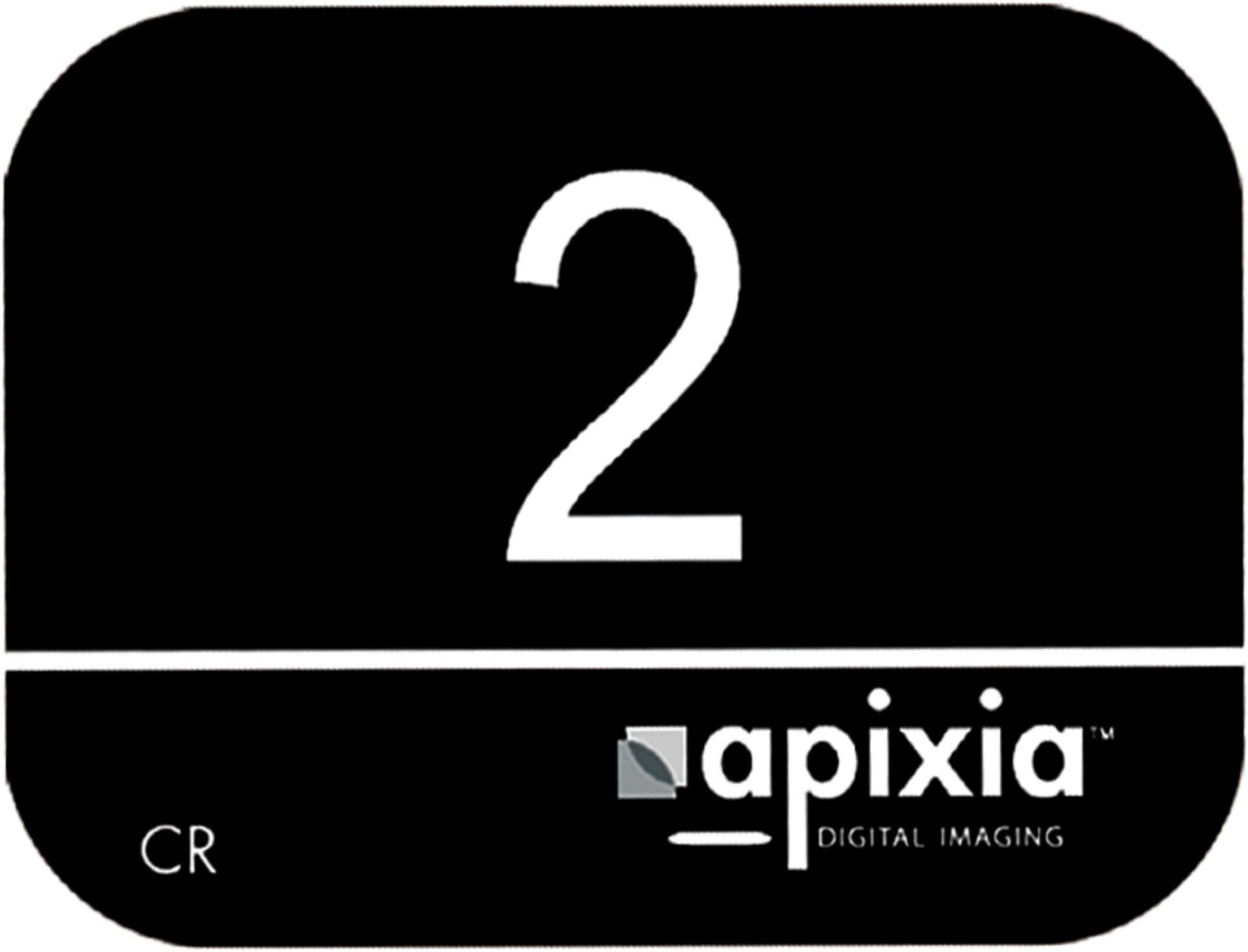 10802 Phosphor Plates, 31 mm Height, 41 mm Length, 0.15 mm Thickness, Size 2 (Box of 4)