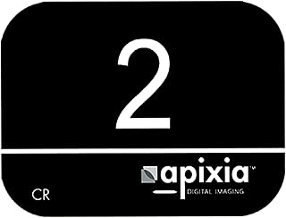 Apixia 10802 Phosphor Plates, 31 mm Height, 41 mm Length, 0.15 mm Thickness, Size 2 (Box of 4)