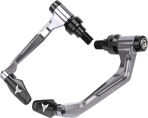 Miniatura 7 de QQLADY Z for Yamaha MT-07 Mt07 MT-09 Mt09 MT10 Mt 10 Motorcycle Handlebar Grips Brake Clutch Levers Guard Protector X (Color  Blue)