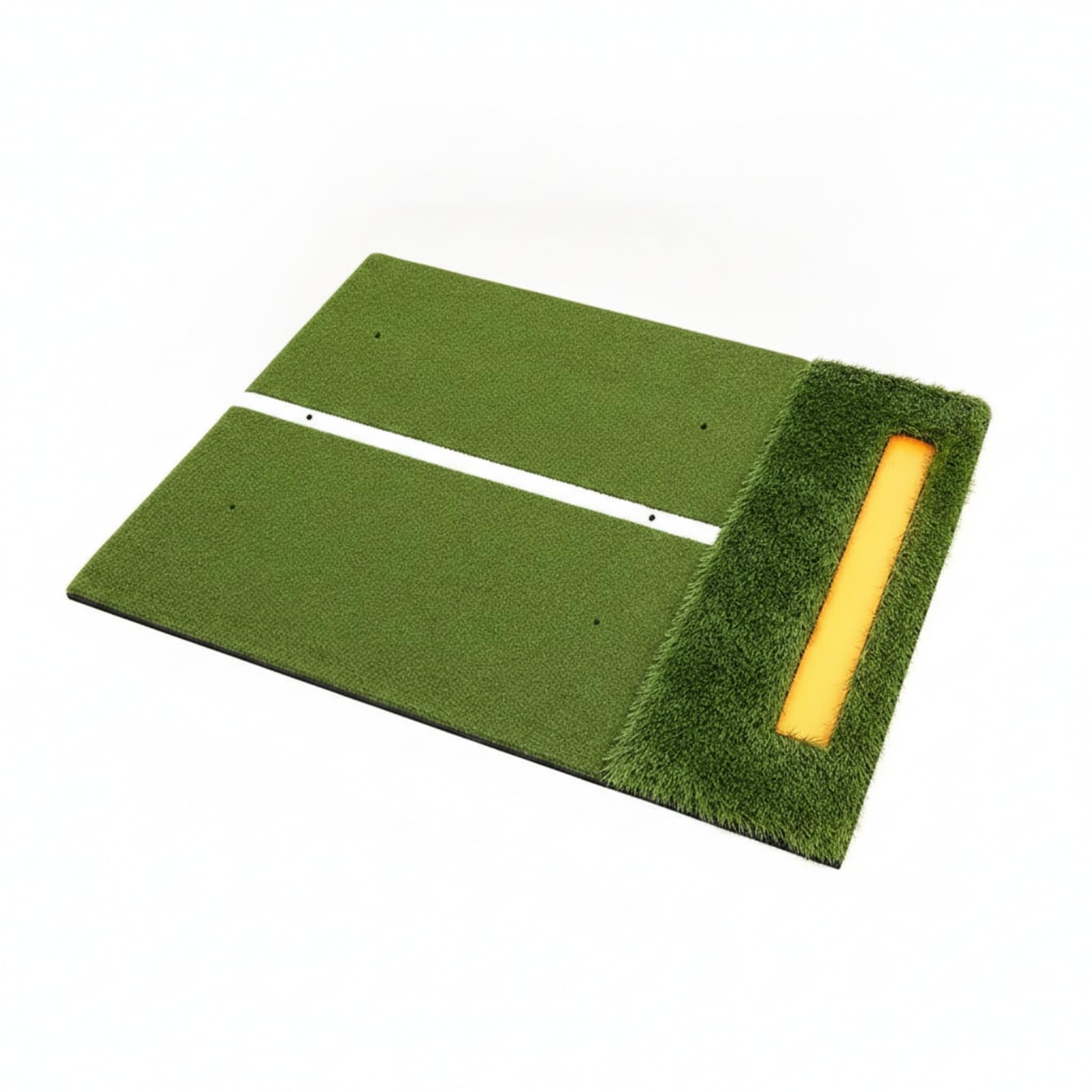 Sharplace Alfombra Golpeo Golf Doble Césped Antislizan Entrenamiento Golf con Base EVA para, Inrior, Exrior