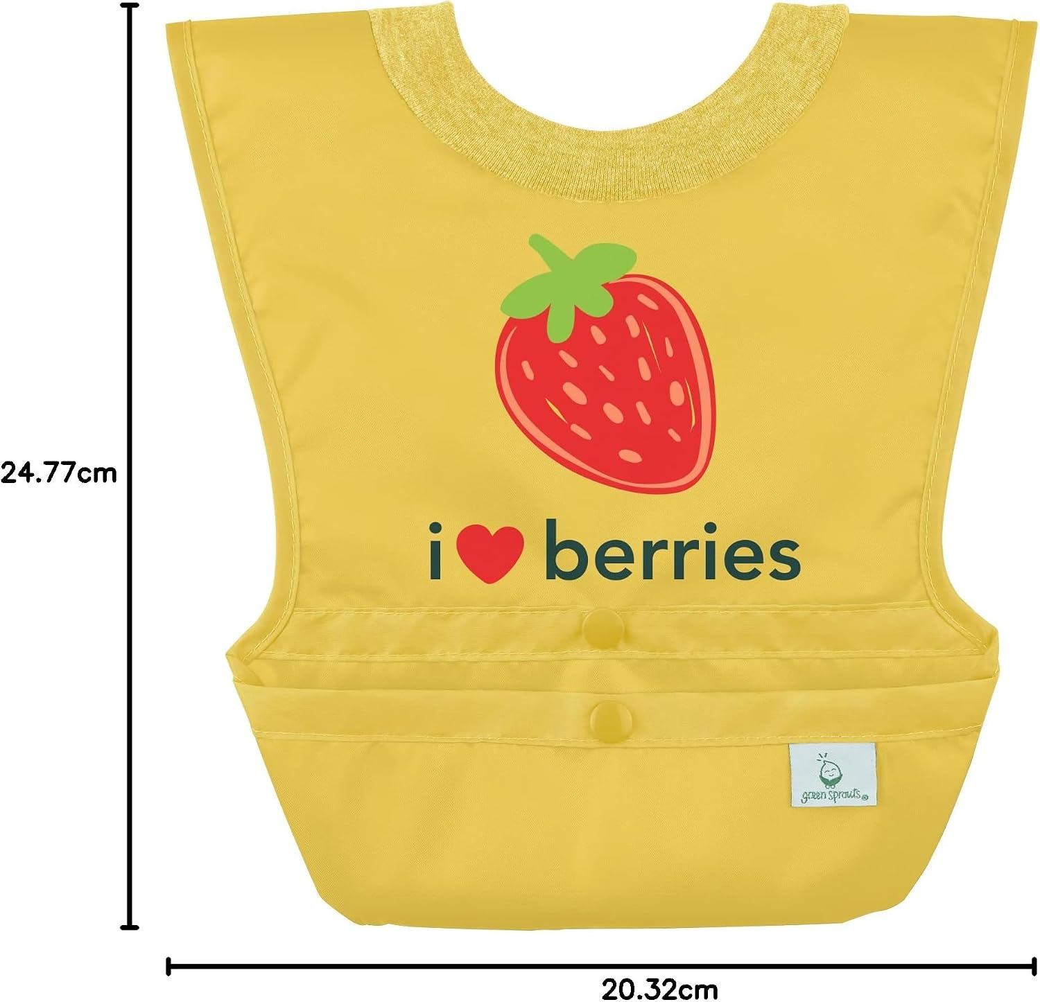 Green Sprouts Baby Pull-over Food Bib