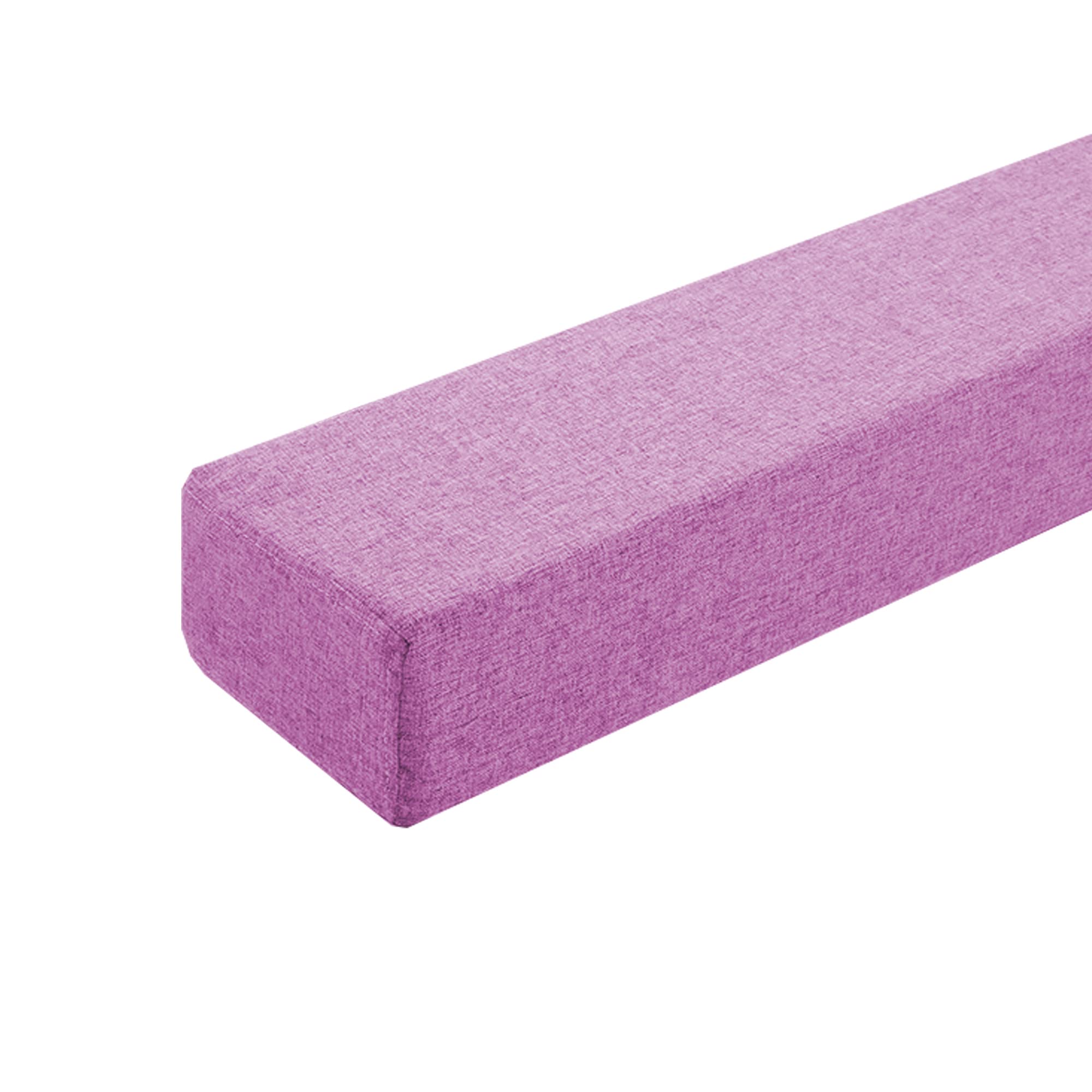 GLMGBP Relleno de Espacio para Cama Individual, Doble o King, Cojines de sofá de tamaño Personalizado, cojín de cabecera, cojín de reposabrazos de sofá con Funda extraíble, Color Rosa, 150 x 10 x 1