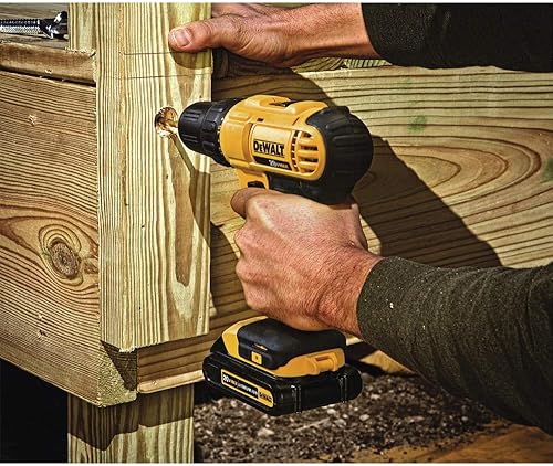 Miniatura 4 de Dewalt DCD771C2R 20V MAX Kit de Taladro Compacto Inalámbrico de Iones de Litio de 12 Pulgada (Reacondicionado)