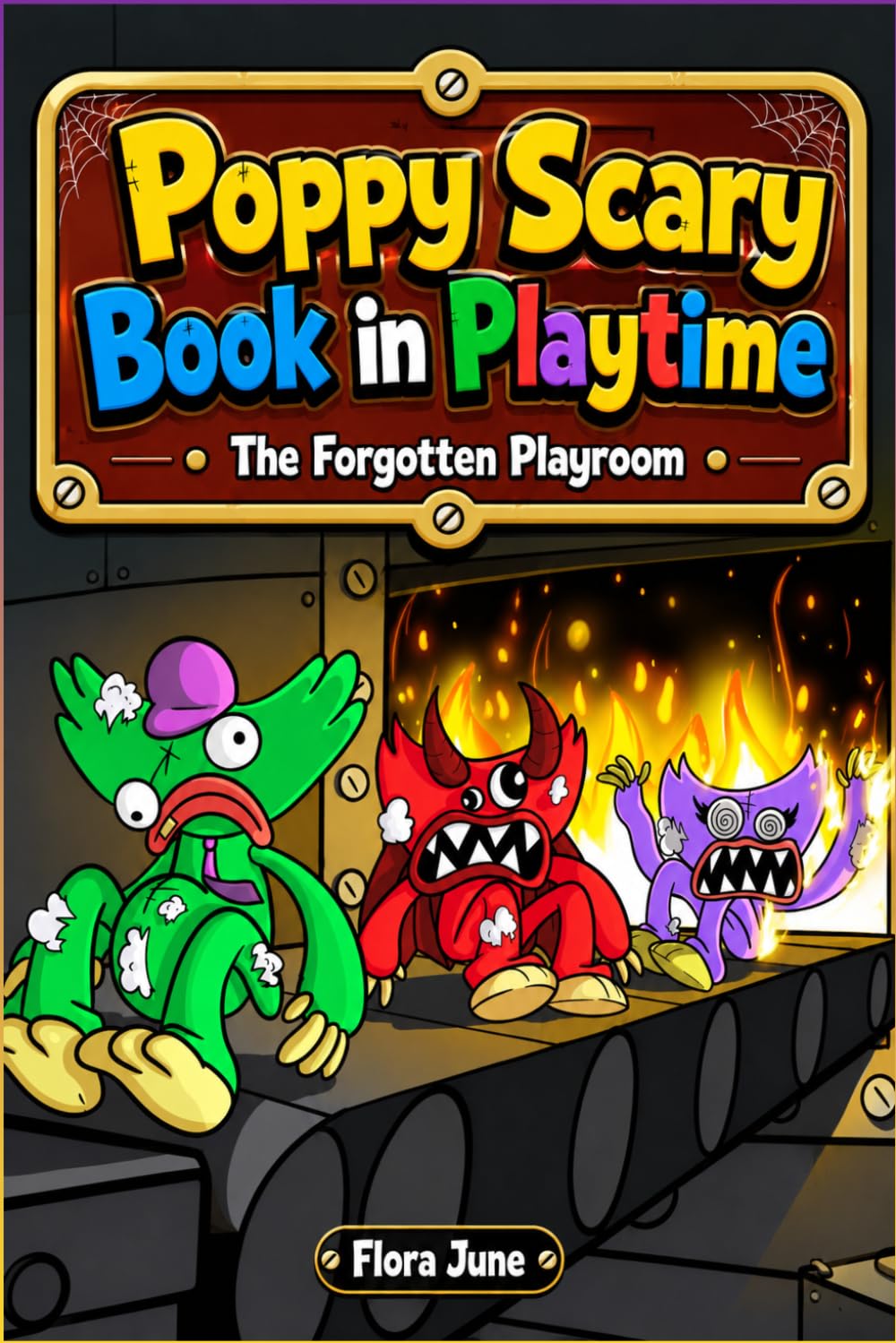 Poppy Scary Book in Playtime: The Forgotten Playroom