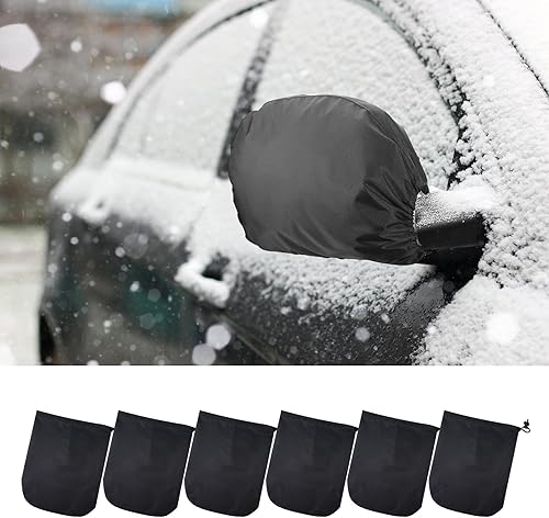 Miniatura 1 de 6 fundas impermeables para espejo de visión lateral, cubierta de espejo de protección contra heladas, accesorios de espejo de automóvil con