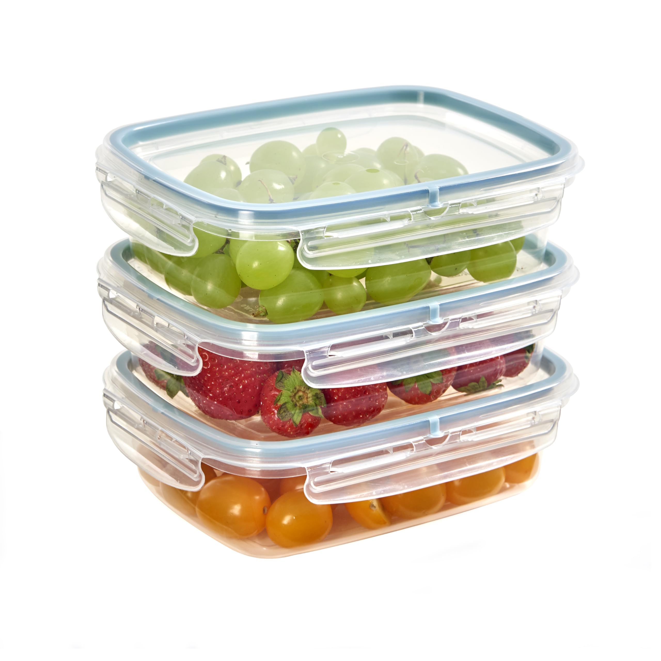 Set 6 Contenitori Alimentari 0.3L SmartStore Frost - Senza BPA, Per Frigo E Congelatore, Impilabili - Foto 9