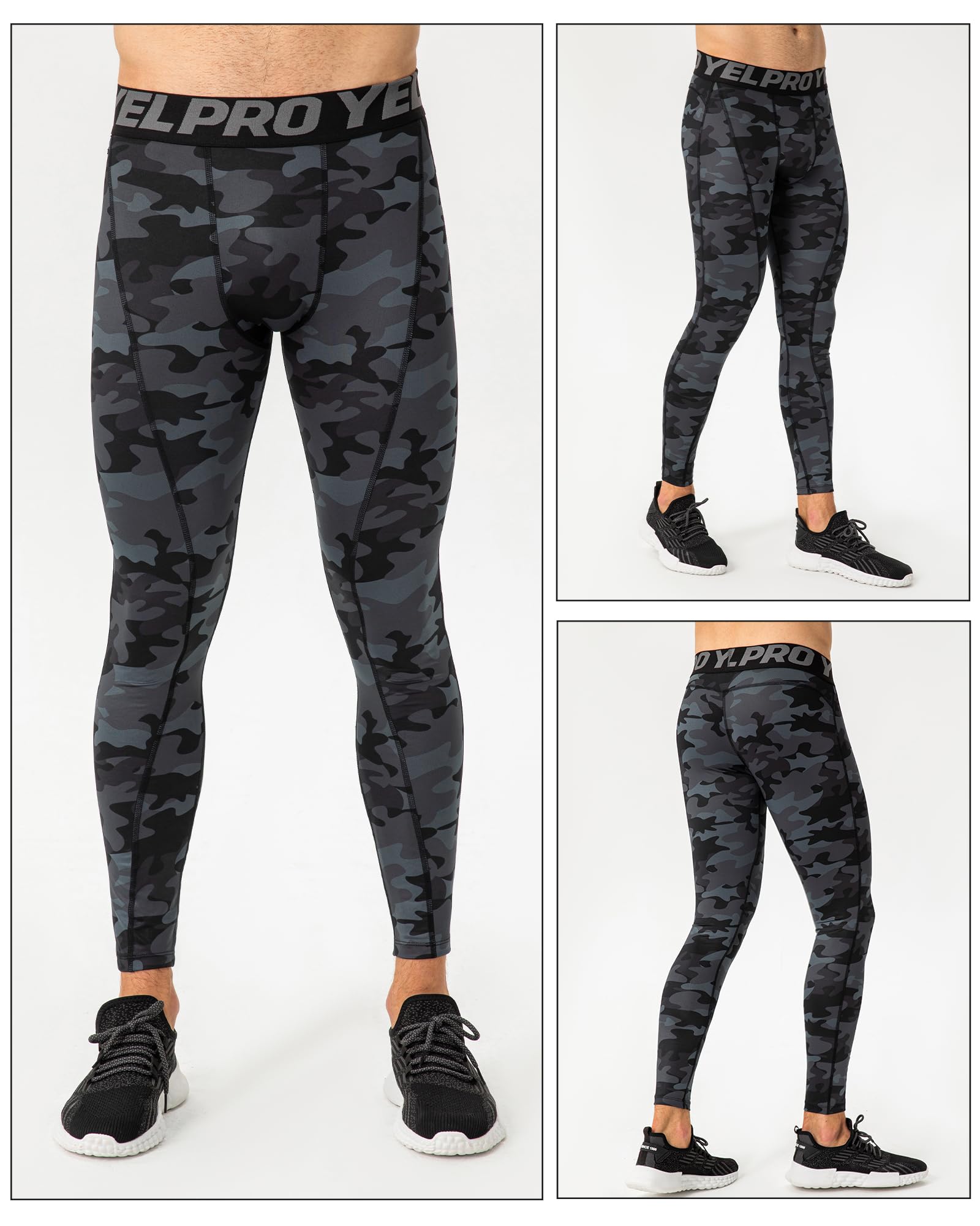 Yuerlian Collant de compression anti-humidité pour homme