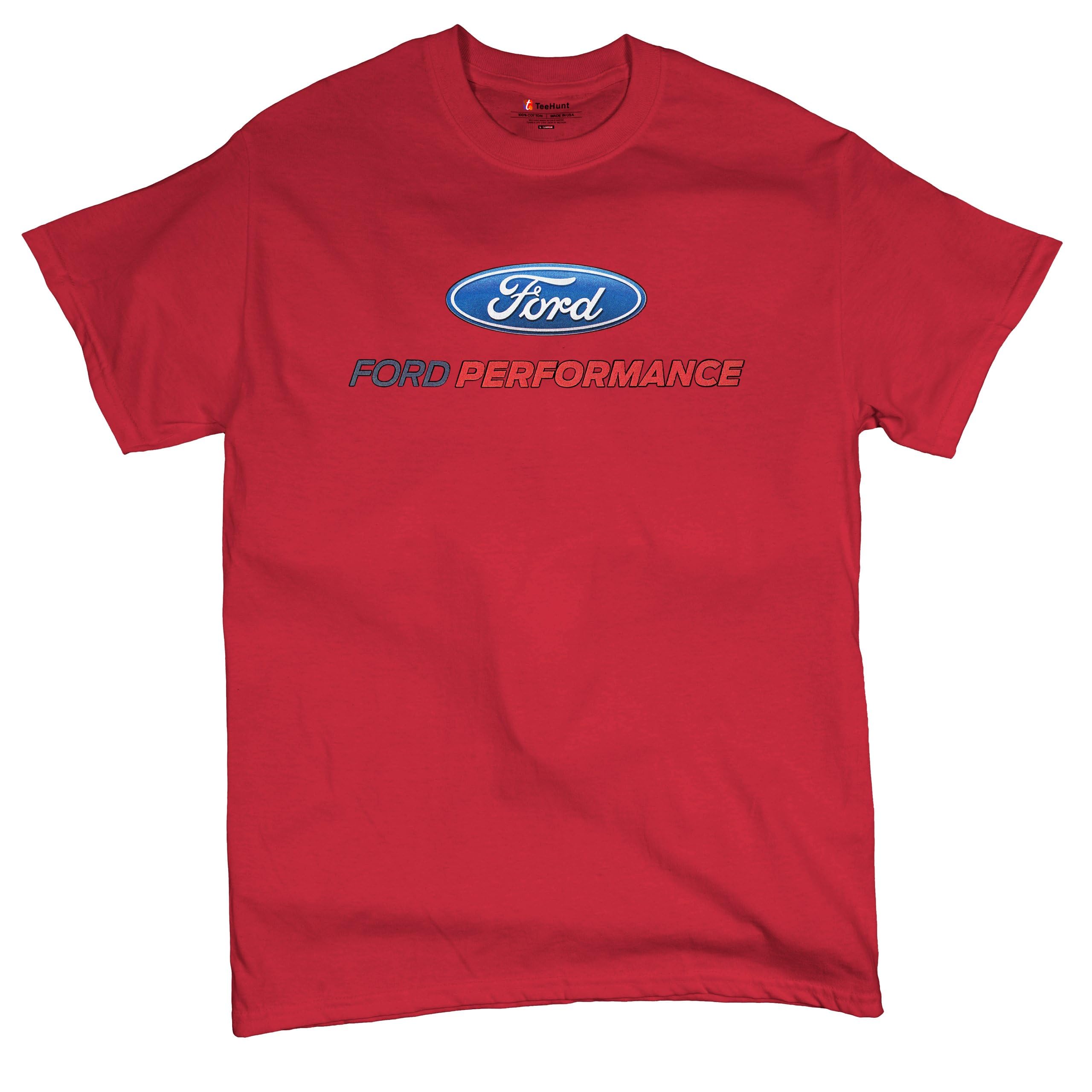 Ford Performance T-Shirt Ford Mustang GT ST Racing Tee Shirt
