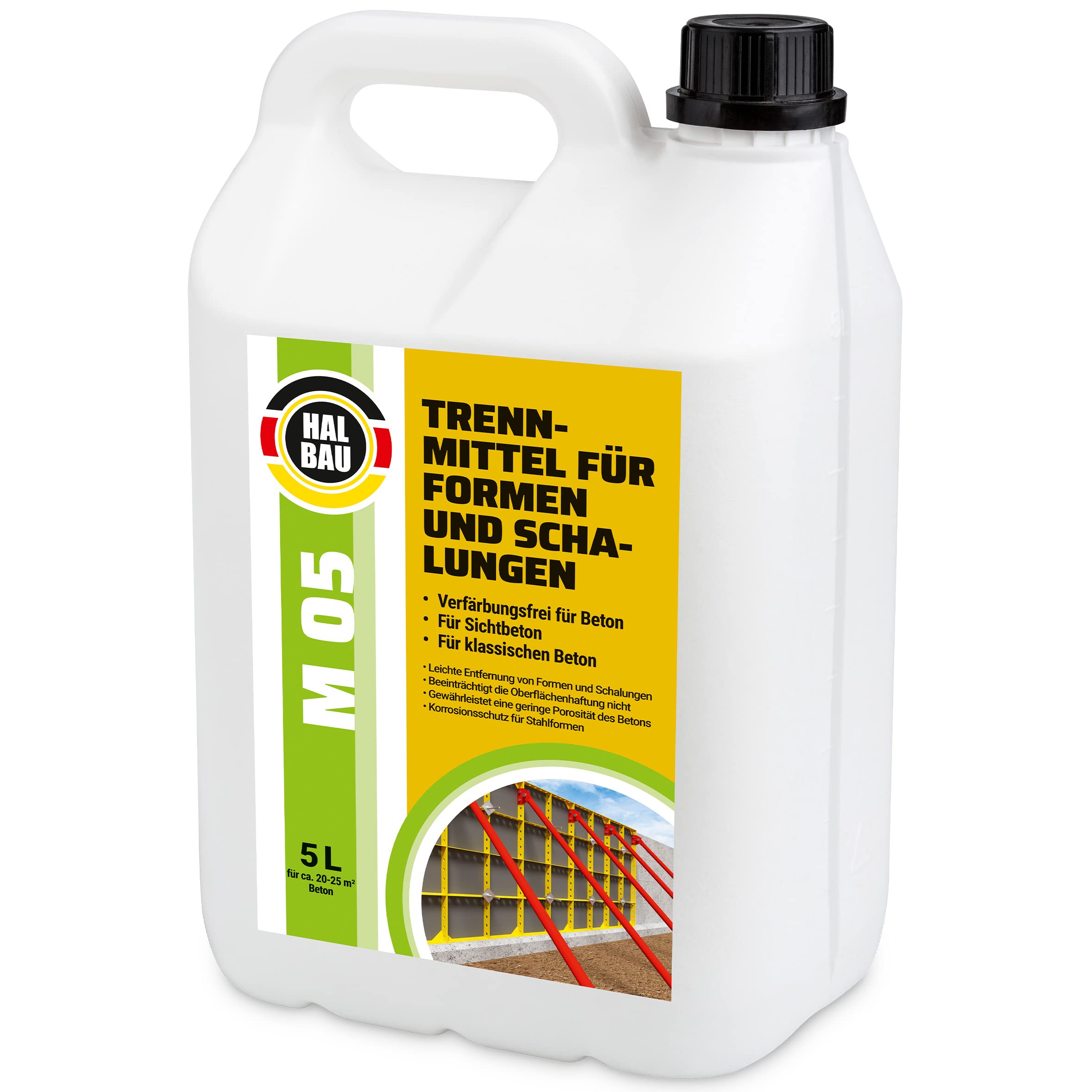Antiaglomerante para encofrado para yeso, hormigón, mortero, moldeador, aceite encofrado, M05