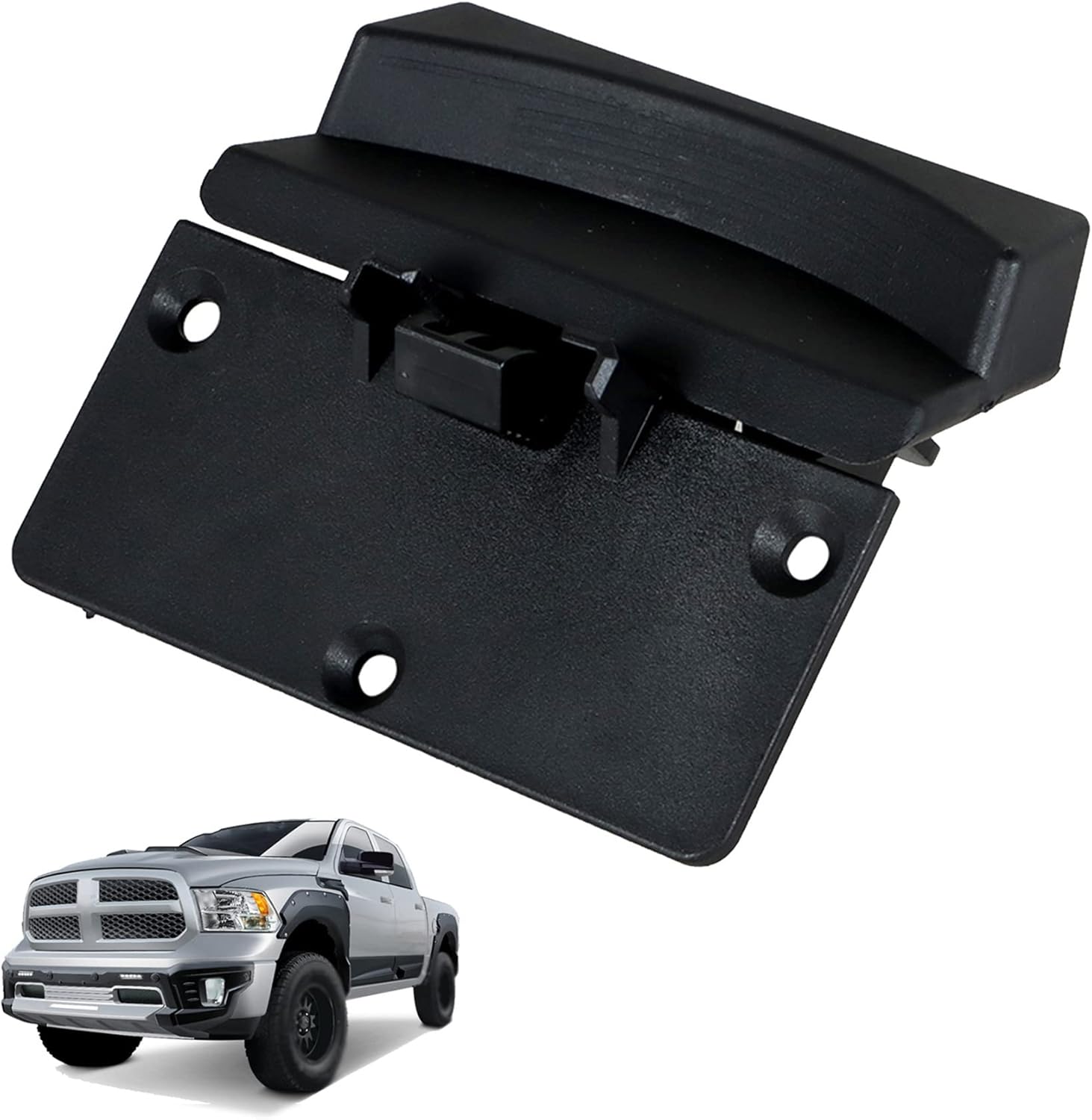 ANTUKO Car Front Center Console Black Armrest Box Latch