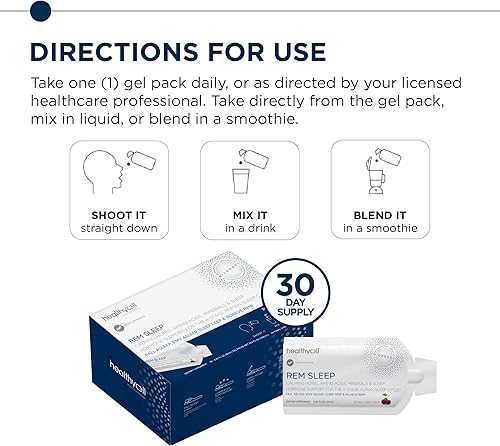 Miniatura 6 de Healthycell Paquete de suplemento de salud y movilidad articular + REM para dormir, suplemento de lubricación articular + suplemento de sueño extra