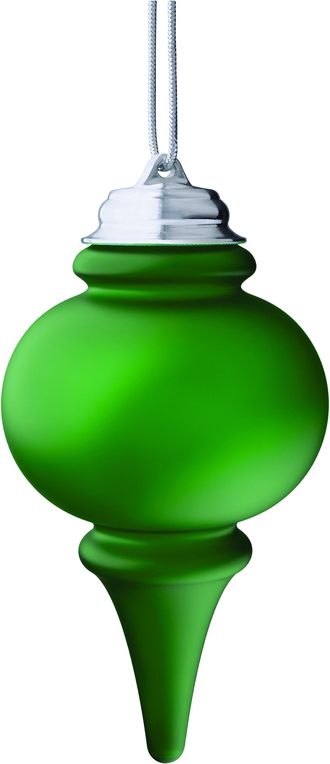 Xodus Innovations WP660 Battery Powered Hanging Decorative Outdoor Pulsing 8" Finial Light with Sensor Turns-On at Dark, Green