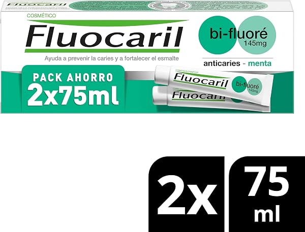 Fluocaril Bi-Fluore 145Mg Menta 2X75Ml - 1