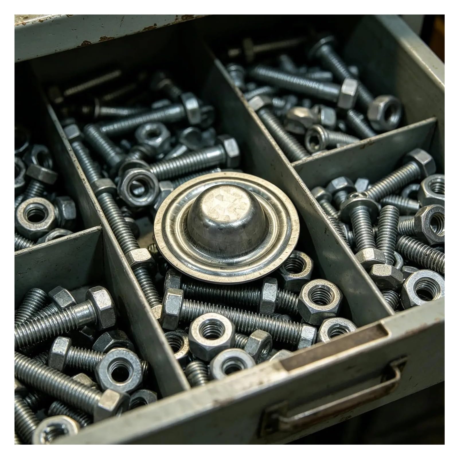 50 Stück Metall-Dachschraubenkappen, Keine Schraubenentfernungsdichtungen