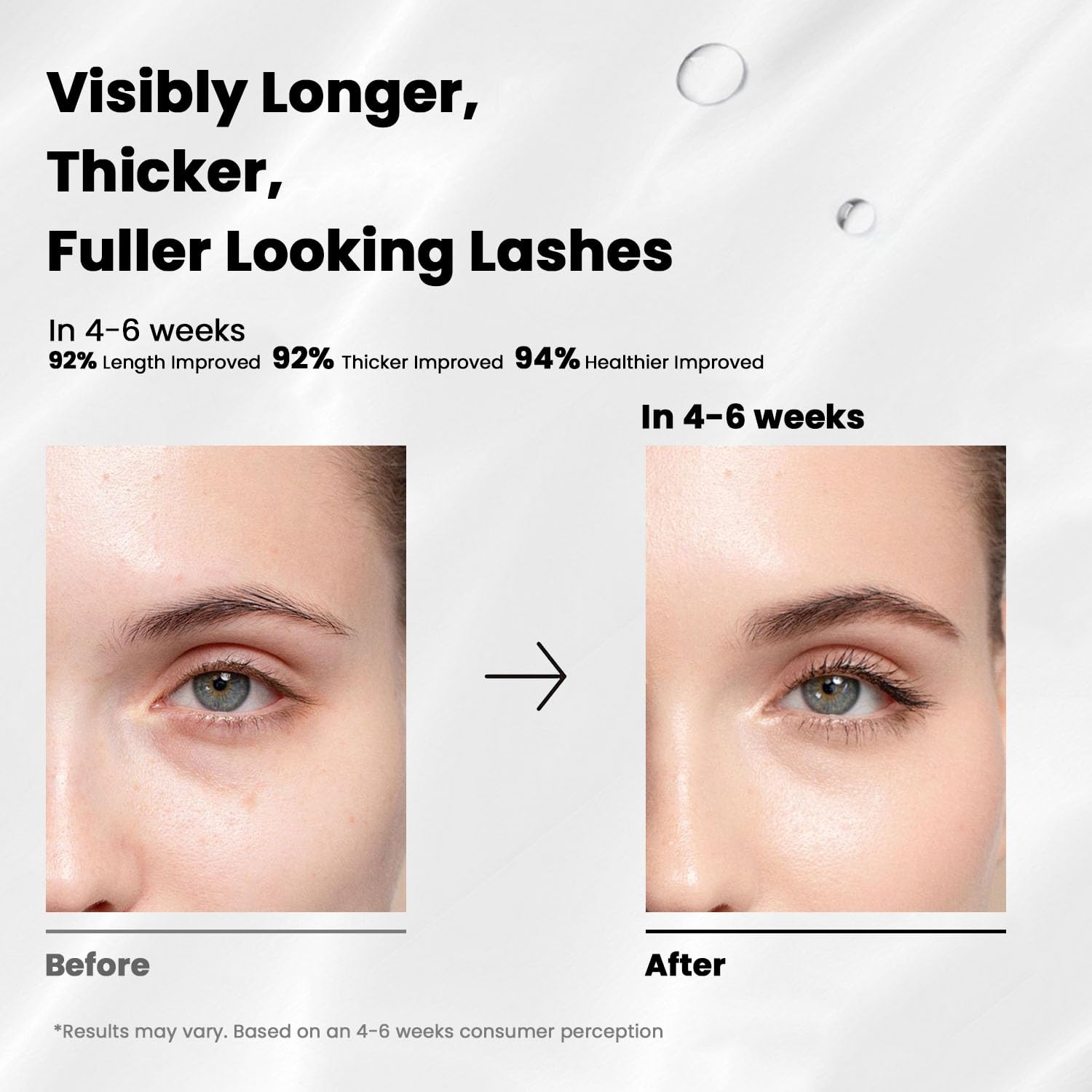 LA MAESII Lash Serum, Eyelash Growth Serum with Advanced Formula, Eyelash Enhancing for Longer Thicker and Fuller Looking Lashes, Vegan & Cruelty-Free for Sensitive Eyes (5mL) - Image 7