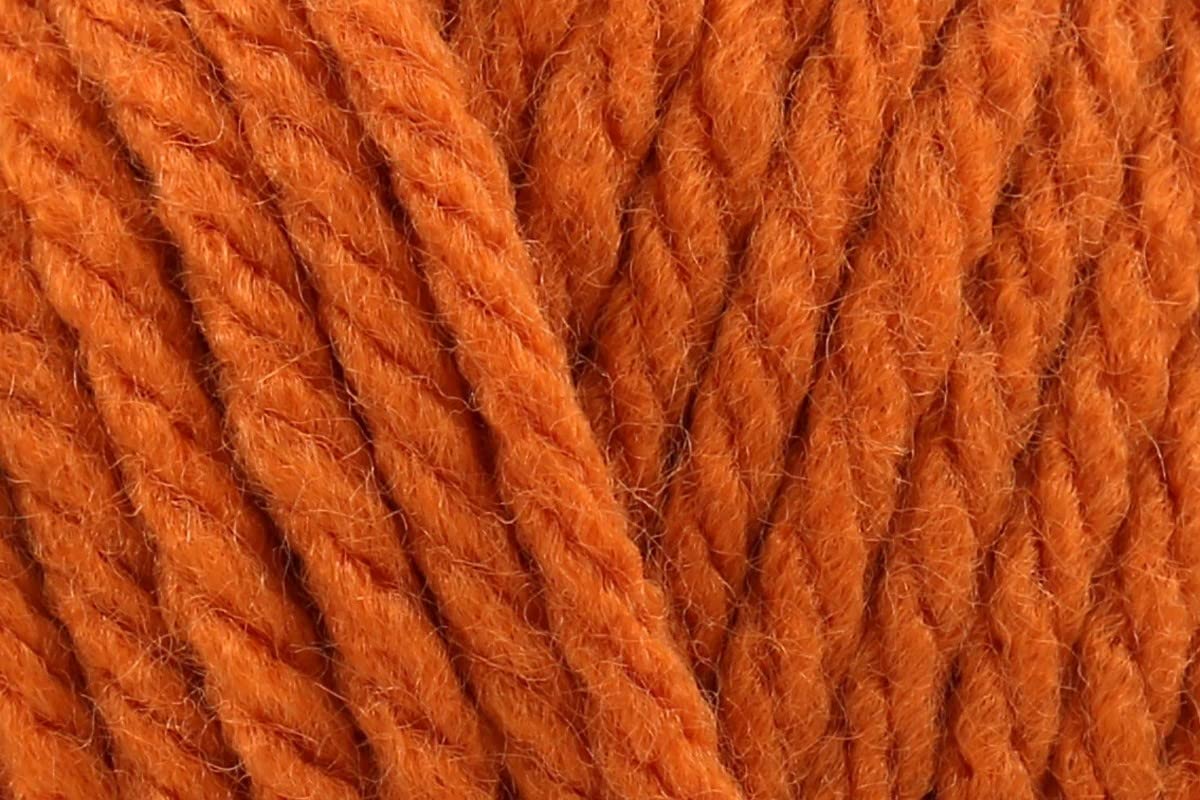 Sirdar Hayfield Bonus Chunky Crochet Yarn, 100% Acrylic Soft Knitting Wool for Cardigans, Jumpers, Sweaters, Ponchos and Capes - 100g Balls - Burnt Orange (647) - Pack of 5