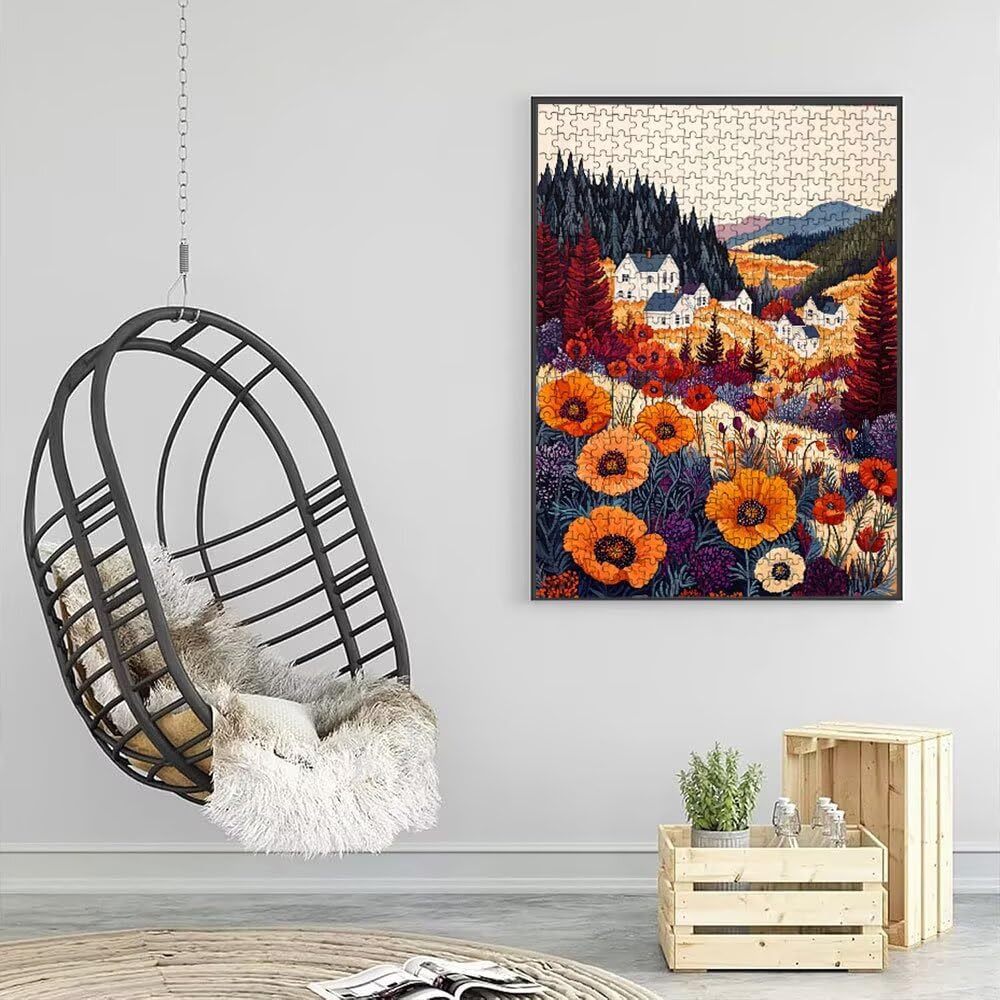 Puzzle 4000 sztuk, budynki mieszkalne w kolorowych puzzlach dla dorosłych 4000, drewniane puzzle, klasyczne gry edukacyjne, niemożliwe wyzwanie, rodzina gier DX0YL1-498