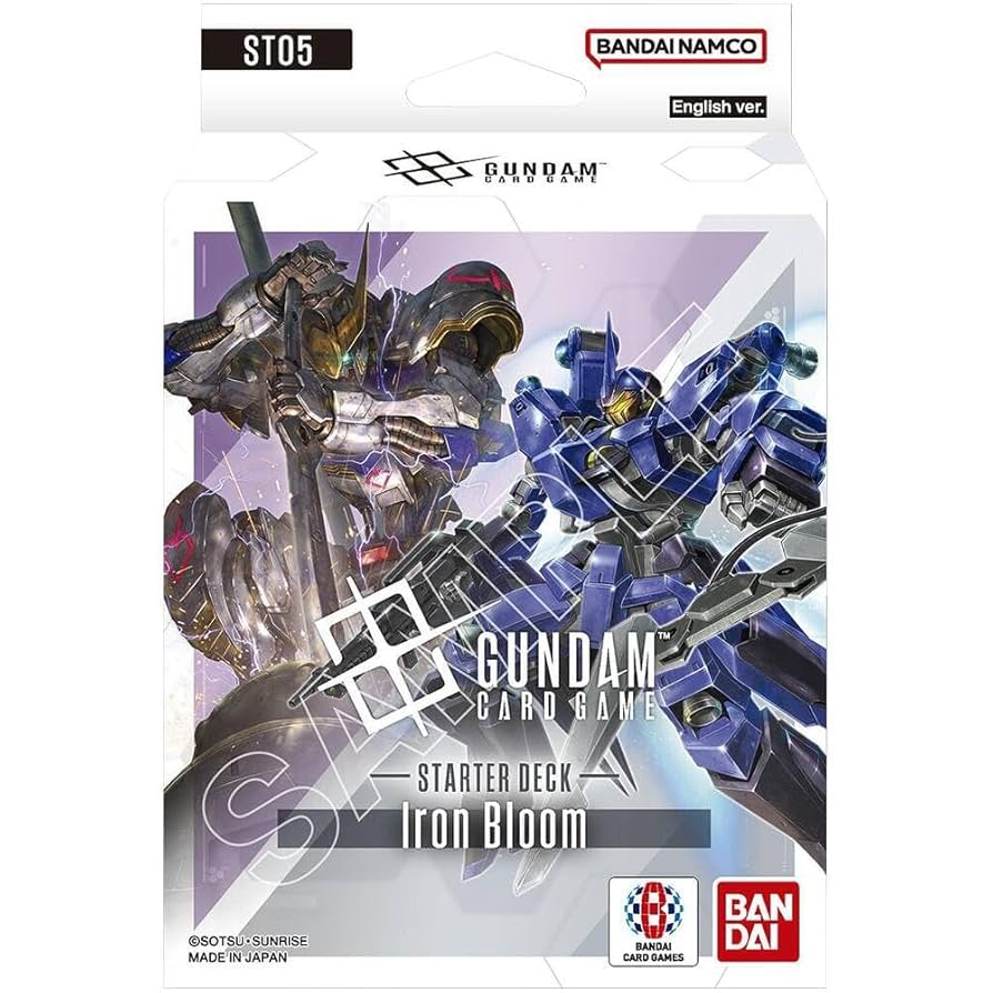 GUNDAM CARD GAME Iron Bloom 6セット　ST05 Amazon.com: Gundam Card Game Starter Deck - Iron Bloom (ST05