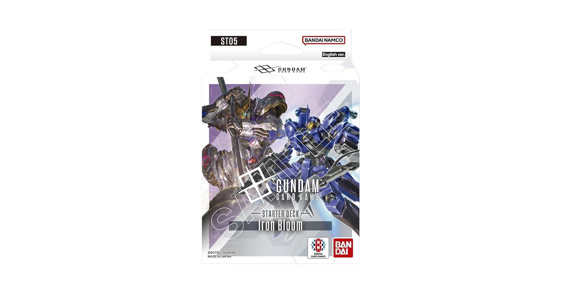 Amazon.com: Gundam Card Game Starter Deck - Iron Bloom (ST05) - 50