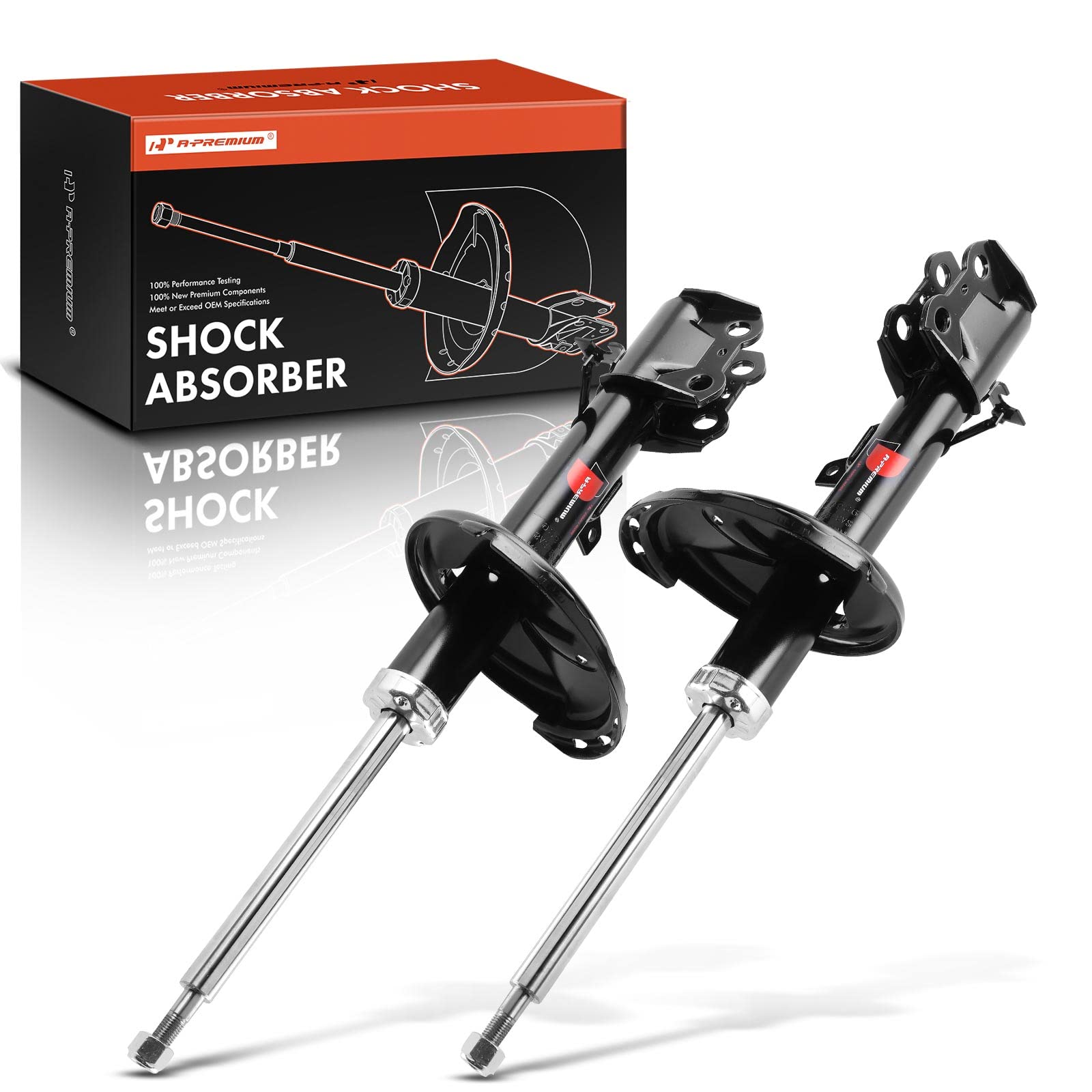 Amazon.com: A-Premium Rear Bare Struts w/o Coil Spring, Set of 2