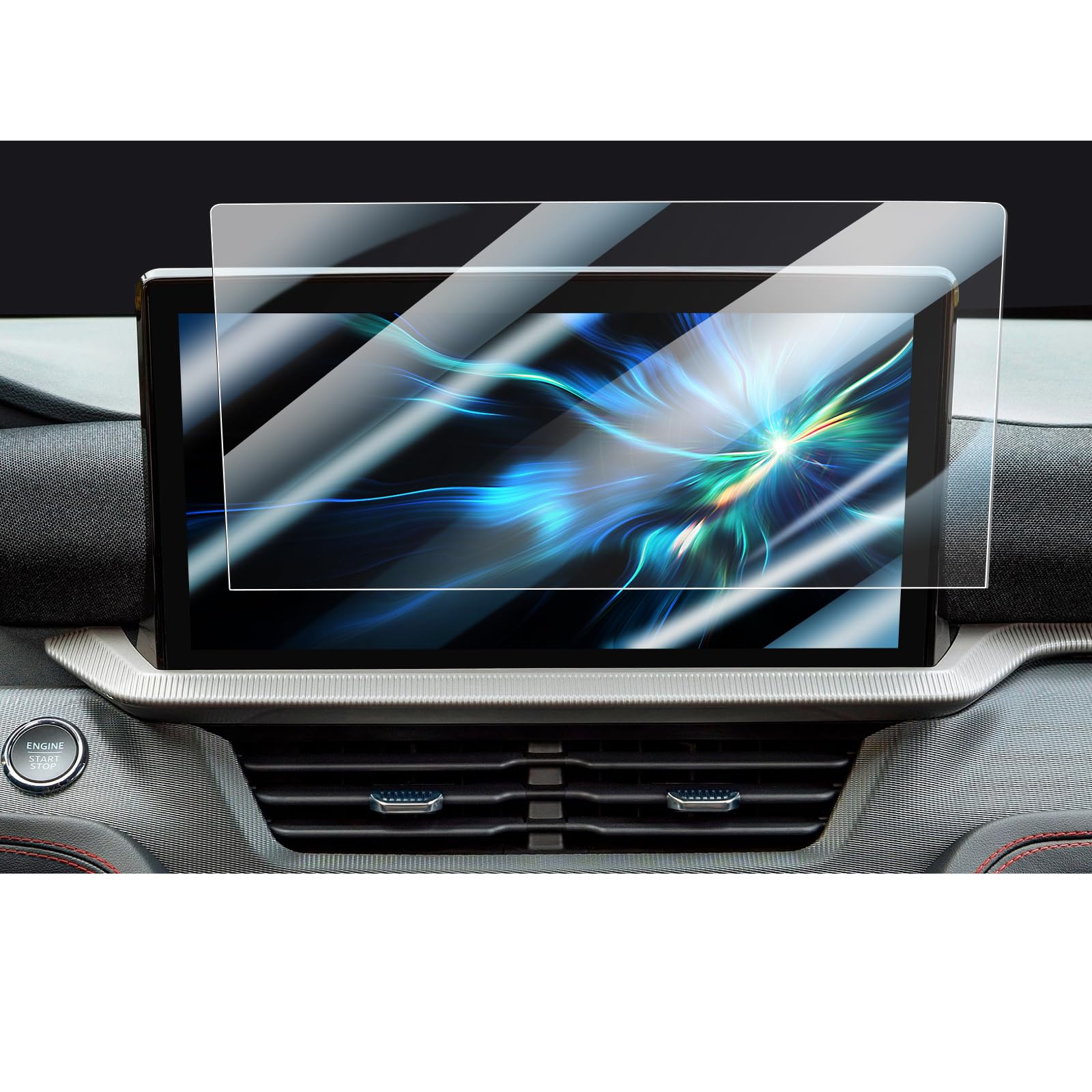 brotect Pellicola Vetro Opaca per Ford Focus SYNC 3 Protezione Schermo