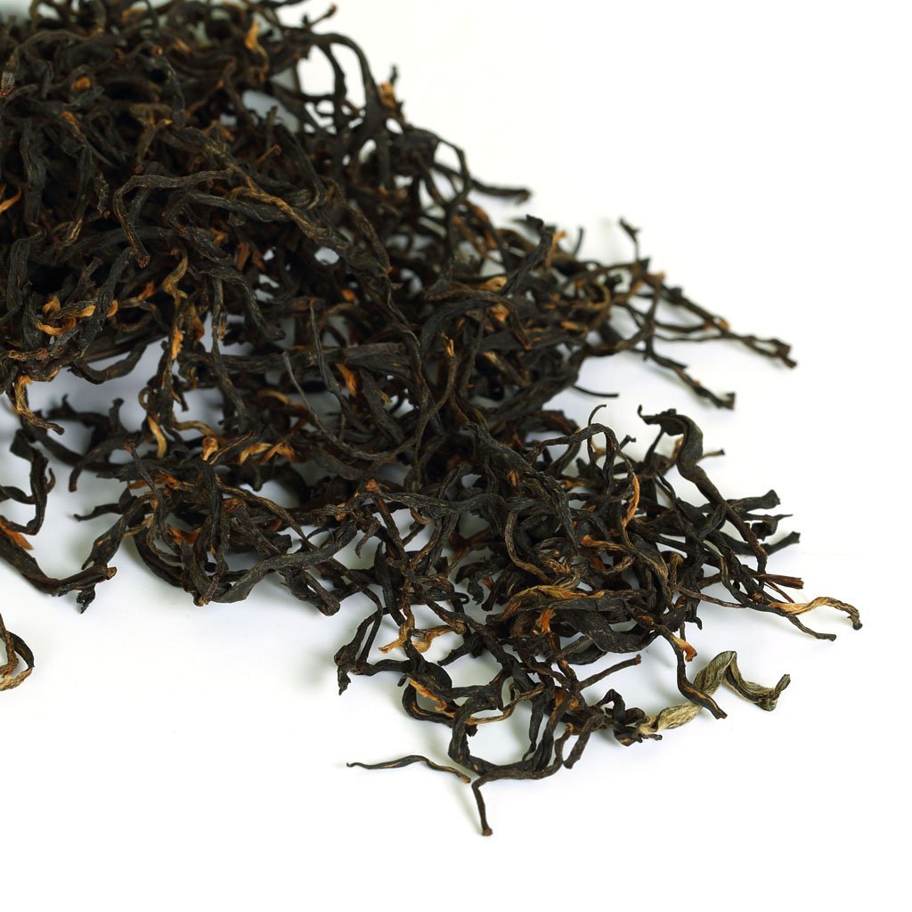 GOARTEA Dianhong Té Negro 2Pcs 250g 17.6oz Supreme Yunnan Fengqing Wild Ancient Tree Dian Hong Chinese Black Tea