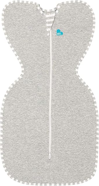 Love To Dream Swaddle UP Original, Swaddle Blanket 1.0 TOG - Grey Small 3.5kg - 6kg