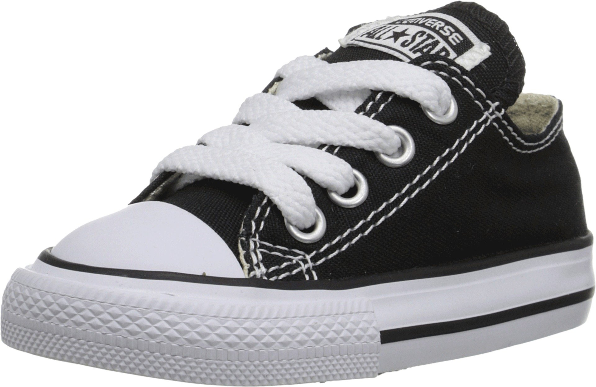 Converse Chuck Taylor All Star Core Canvas Ox Trainers Black Size 25 Kids