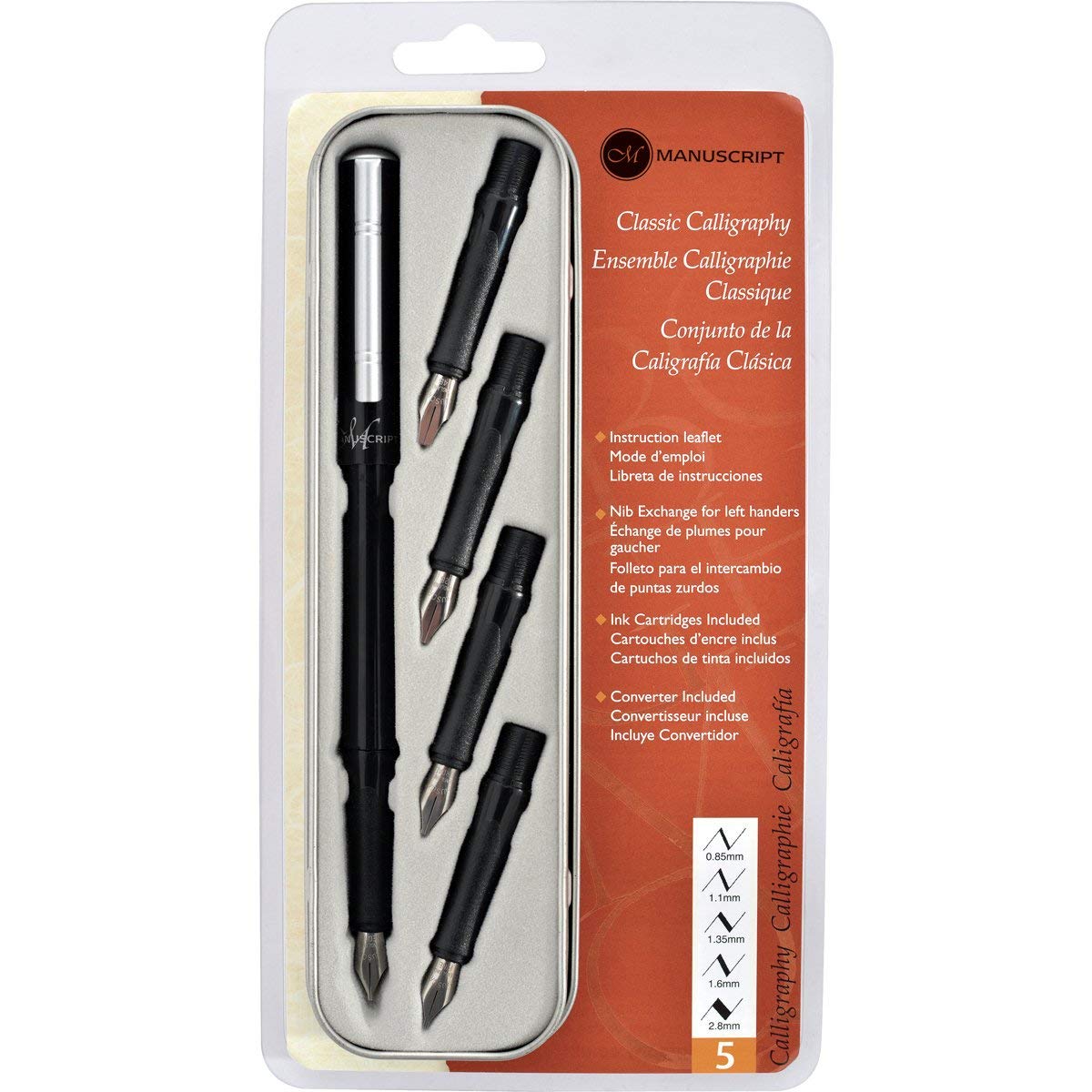 Pen Manuscrit 270 542 coffret calligraphie classique pour papier