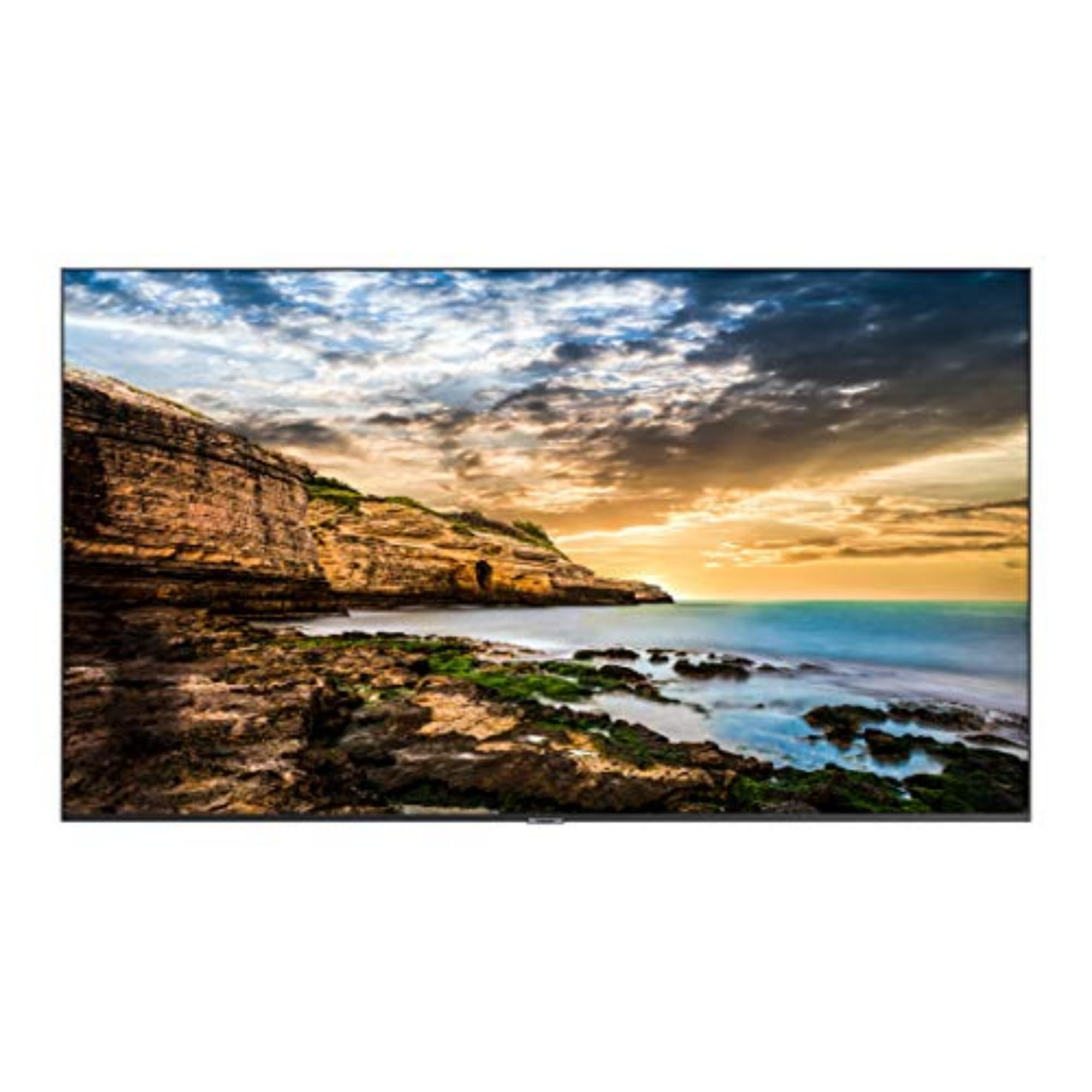 SAMSUNG Business QE50T 50-inch 4K UHD 3840x2160 LED Commercial Signage Display, HDMI, USB, Speakers, 3-Yr Wrnty, 16/7 Operation, 300 nit (LH50QETELGCXGO), Black