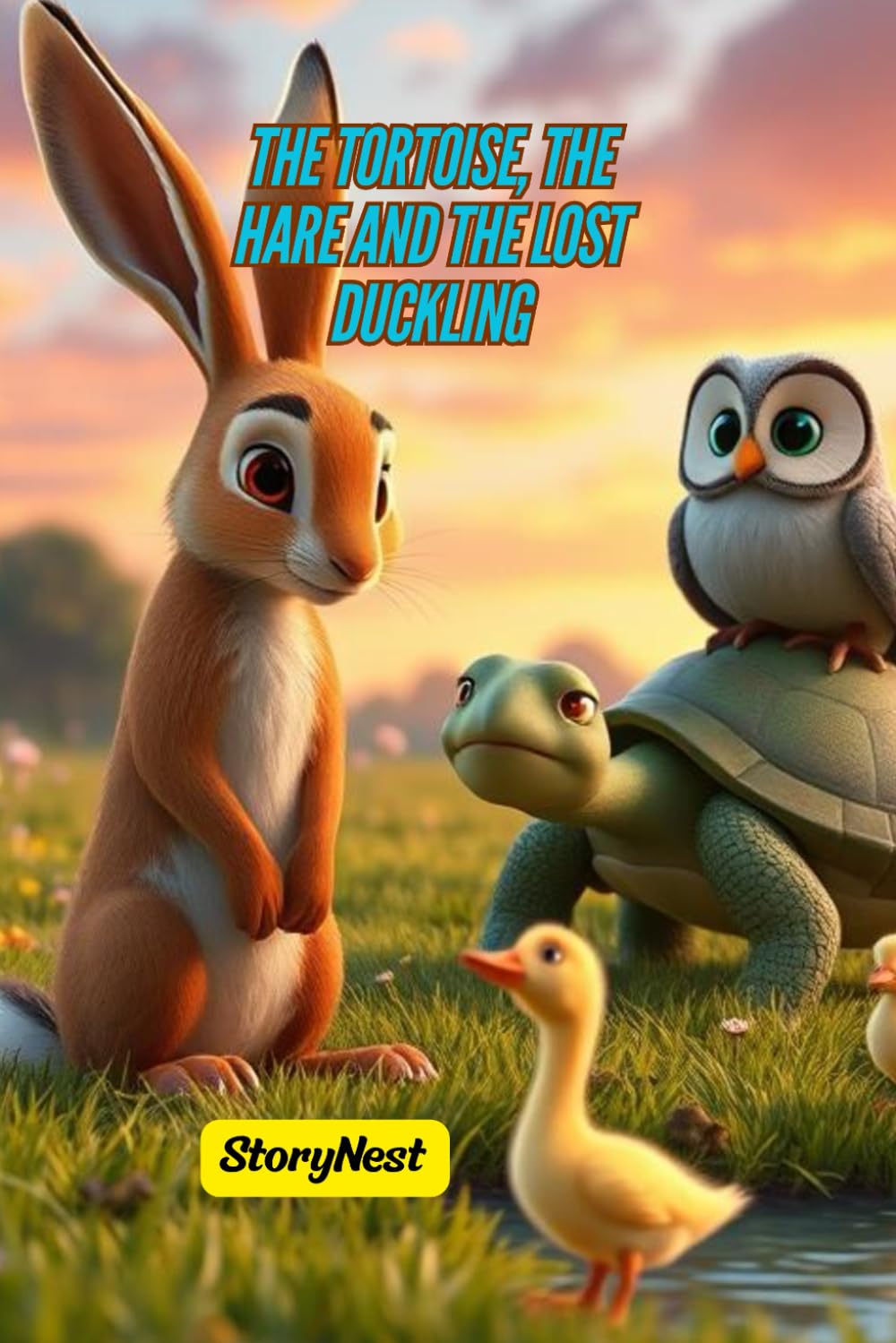 The Tortoise, The Hare and The Lost Duckling: A Heartwarming Children’s Moral Story About Kindness, Helping Others, Patience and Perseverance for Kids Ages 4–10