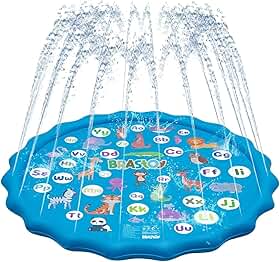 Sprinkler Splash Pad Infantil Brinquedo Piscina Chafariz 170cm (Animal)