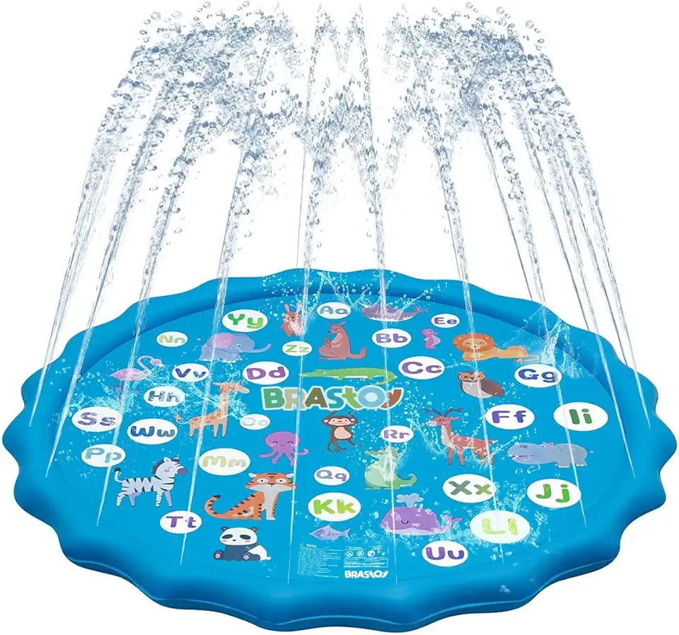 Sprinkler Splash Pad Infantil Brinquedo Piscina Chafariz 170cm (Animal)
