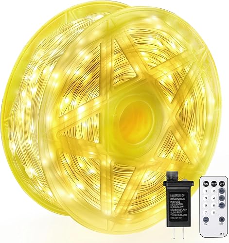 Miniatura 9 de OGORI - Luces de Navidad de 262 pies para exteriores, 1000 luces LED multicolor, guirnalda de luces de hadas con 8 modos, control remoto y Varios
