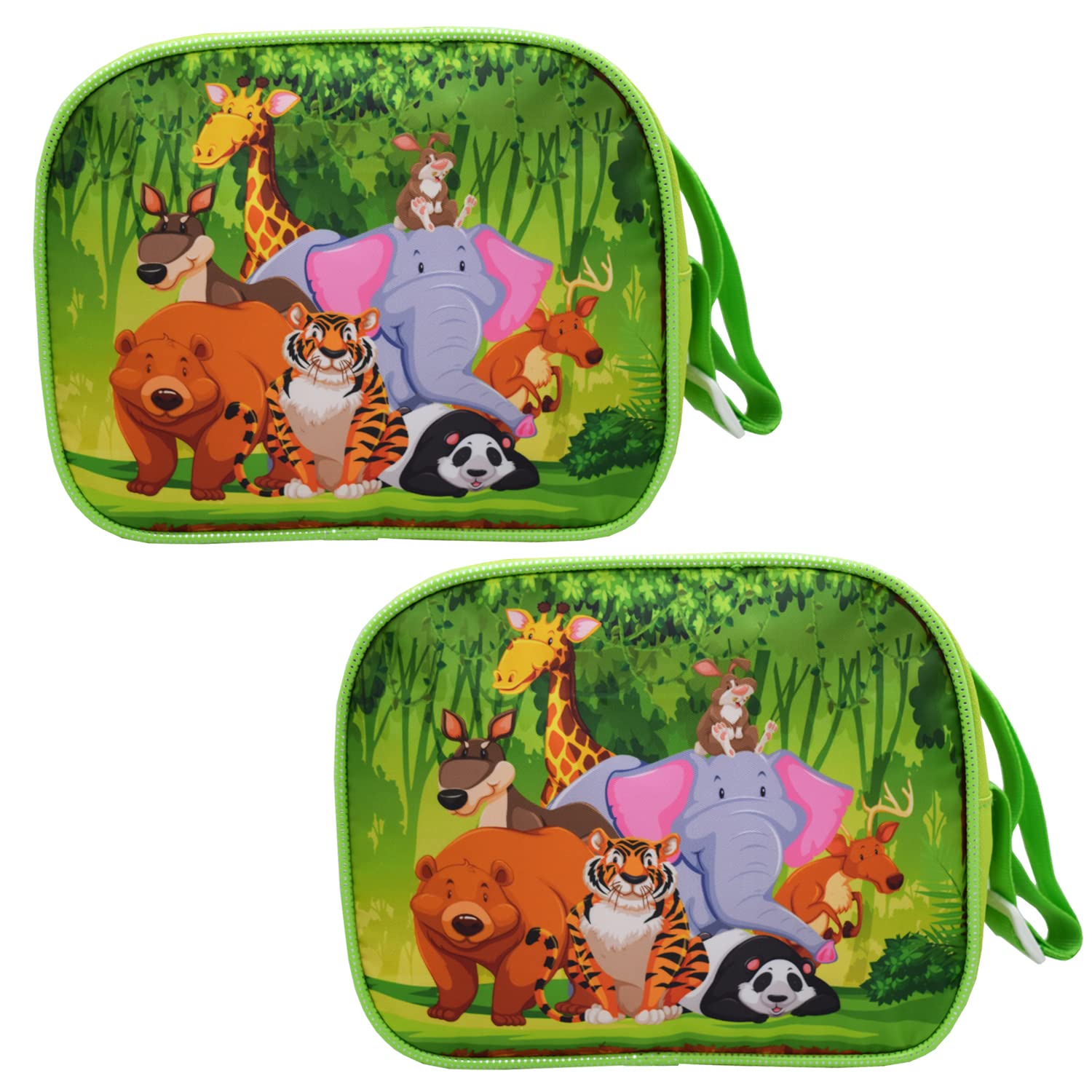 Asera Boys Girls Cartoon Jungle Theme Printed Sling Bag/Picnic Bag for Kids - Birthday Gifts for Girls/Kids (Jungle Theme (Set of 2)) (B0BW5N9H1H) Amazon Price History, Amazon Price Tracker