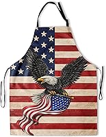 Vista 15 de Giwawa Delantal unisex para adultos, impermeable, resistente a las manchas, delantal de cocina con 2 bolsillos para BBQ, parrilla y pintura