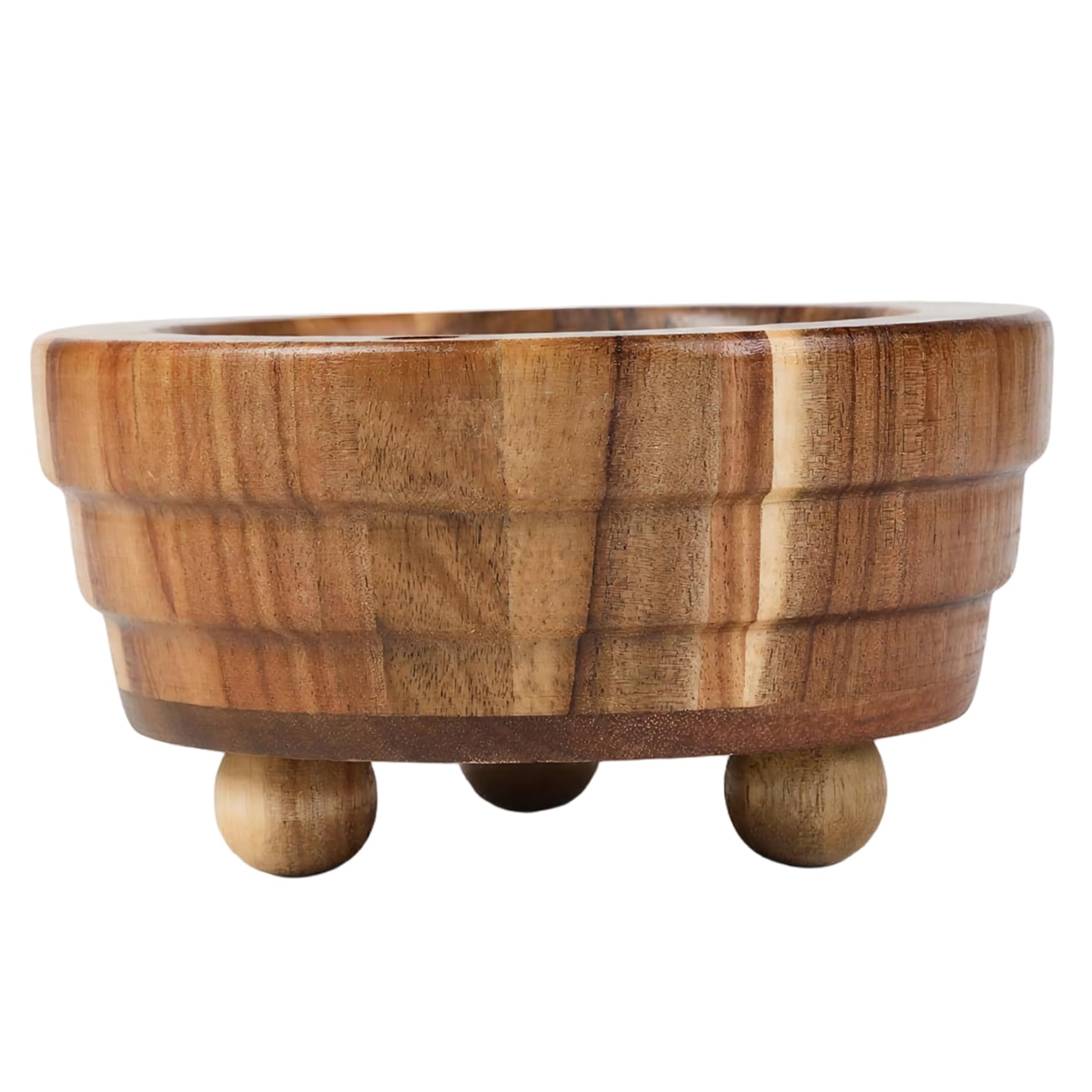 Porte-gobelet en bois avec fente marqueur pour organisation de cuisine