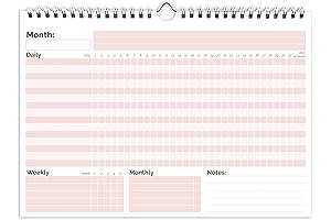 Habit Tracker Calendar for Personalized Habit Growth