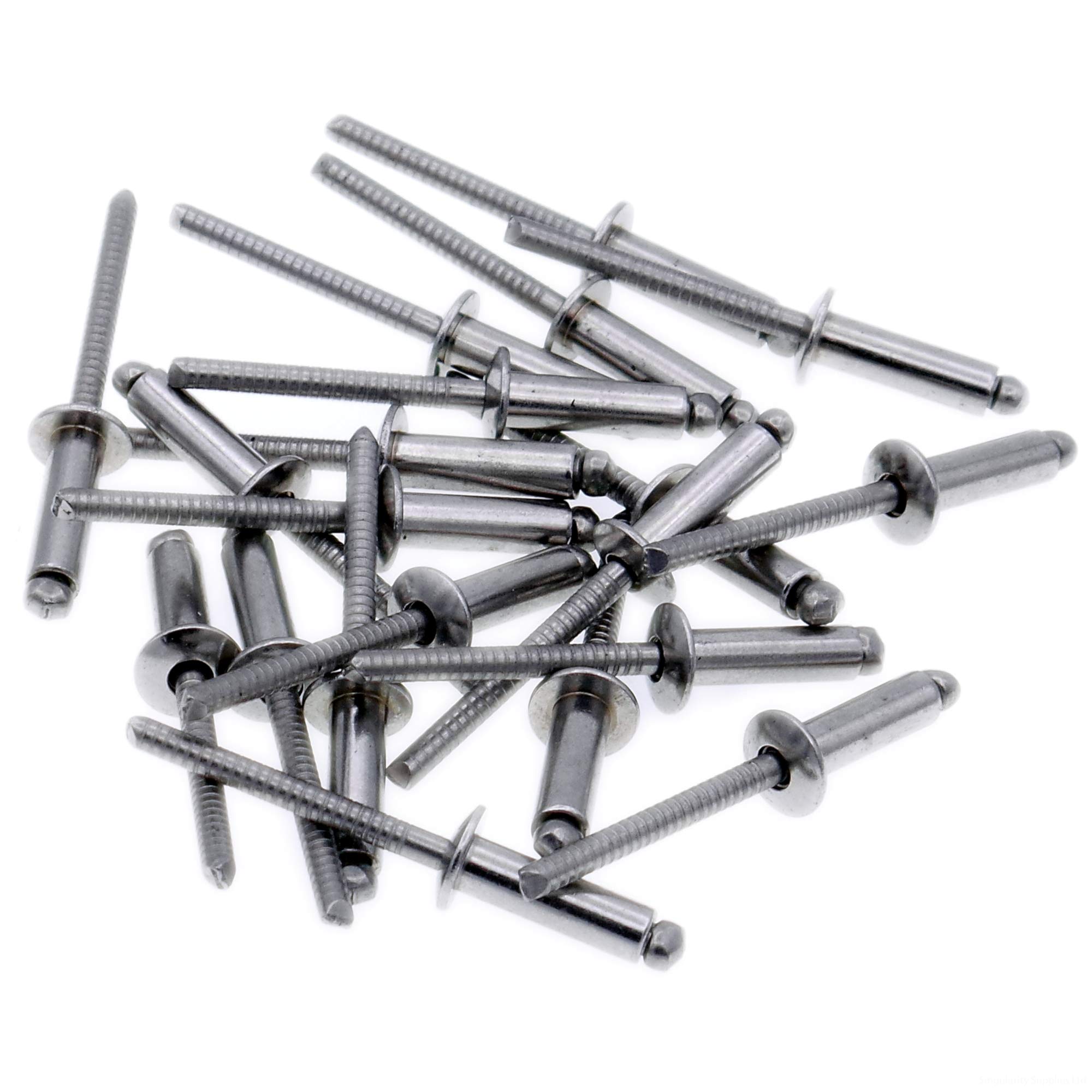 Singularity Supplies M3 (3Mm X 10Mm) Dome Blind Rivet - Stainless Steel (A2) (Pack Of 20)