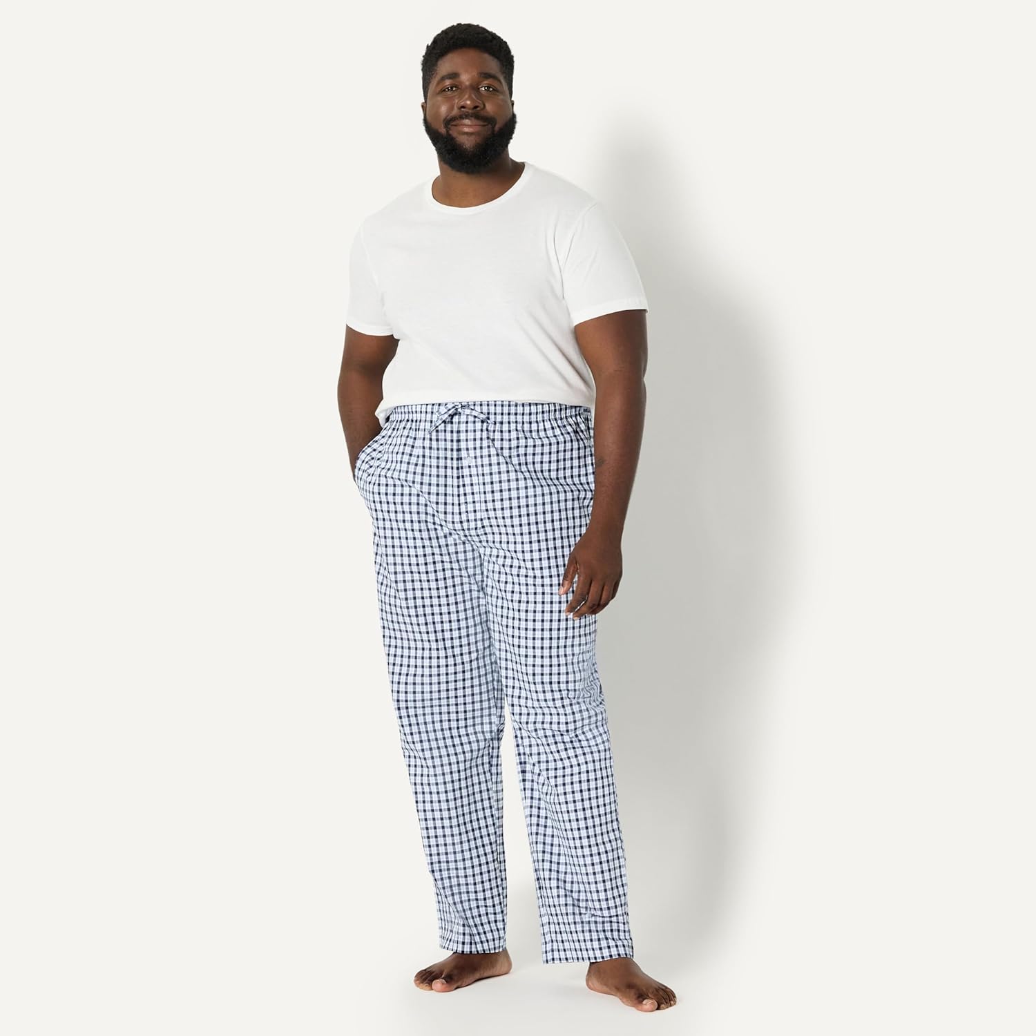 Amazon Essentials Mens Straight-Fit Woven Pajama Pant with Pockets - Image 7