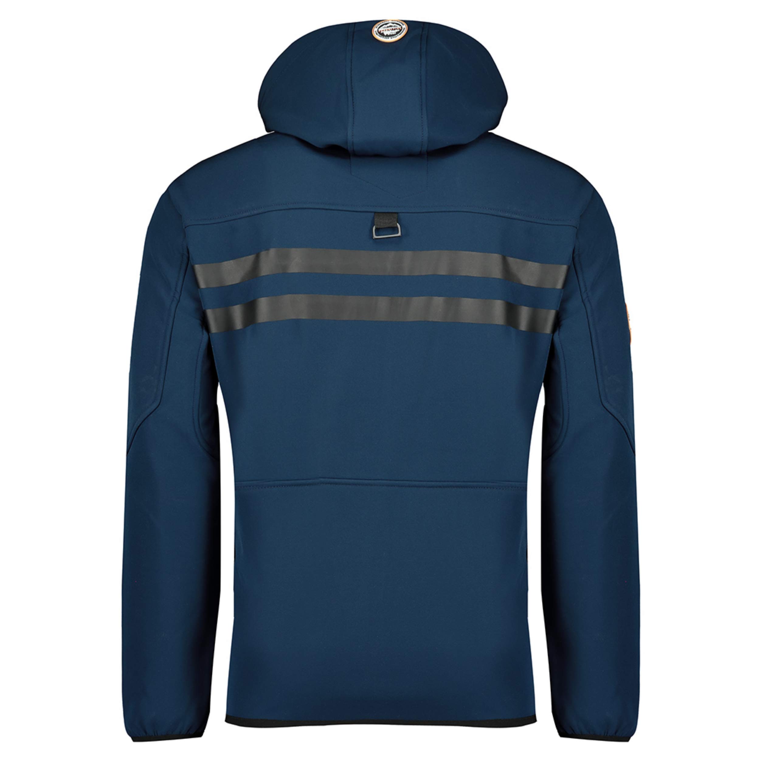 GEO NORWAY ROYAUTE MEN - Chaqueta Softshell Impermeable Hombre - Capucha Transpirable Exterior - Chaqueta Cortavientos Invierno - Actividades Aire Libre ()