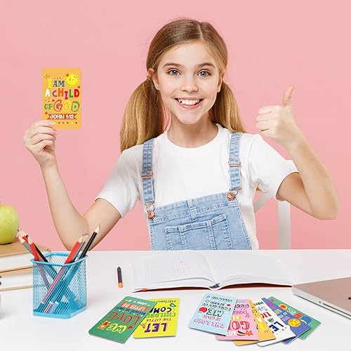 Miniatura 6 de 24 blocs de notas con versículos de la Biblia, mini cuadernos religiosos de bolsillo, motivacionales, cristianos, pequeños blocs de notas