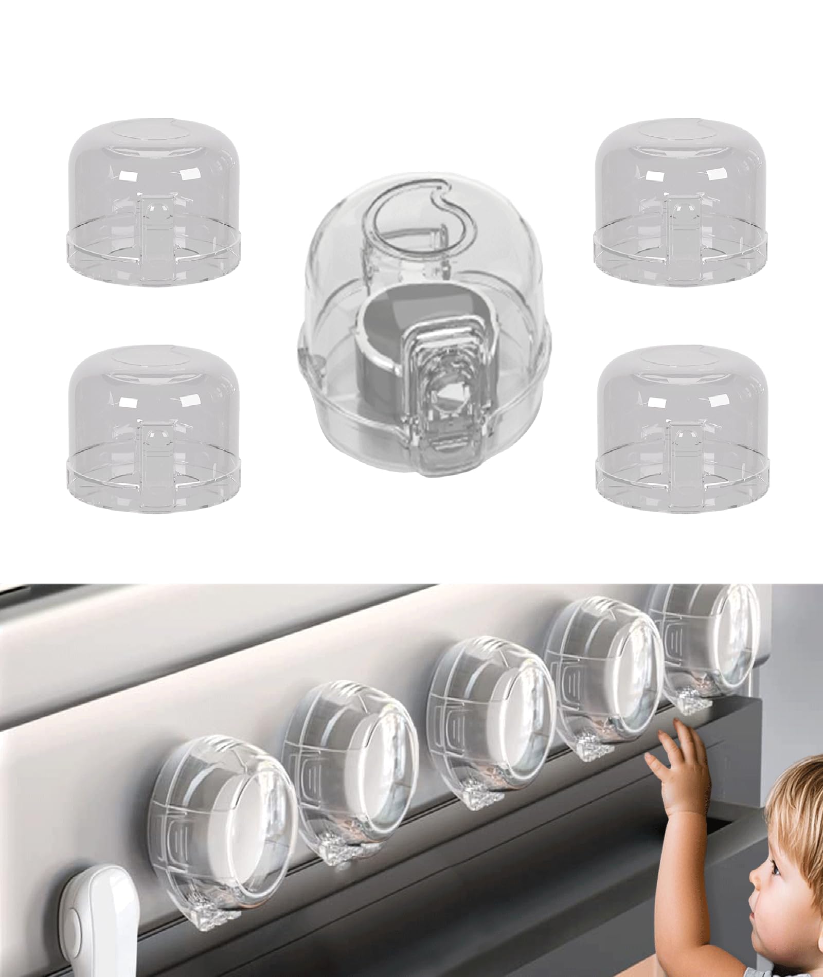 JOYLION Stove Knob Safety Covers - kitchen safety | Mubboo