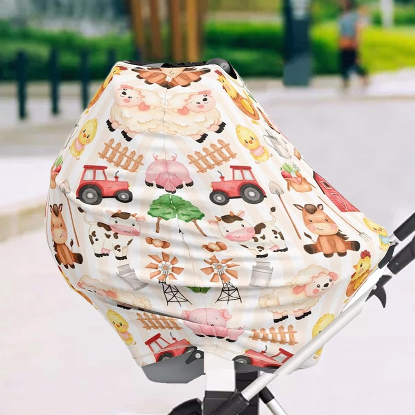 Coprisedile Per Auto Neonato, Tettuccio Per Seggiolino Auto - Tettuccio | Per Seggiolino Auto Multiuso,Copertura Morbida Multiuso Per Allattamento Per Allattamento Al Seno, Cappottina Per Seggiolino