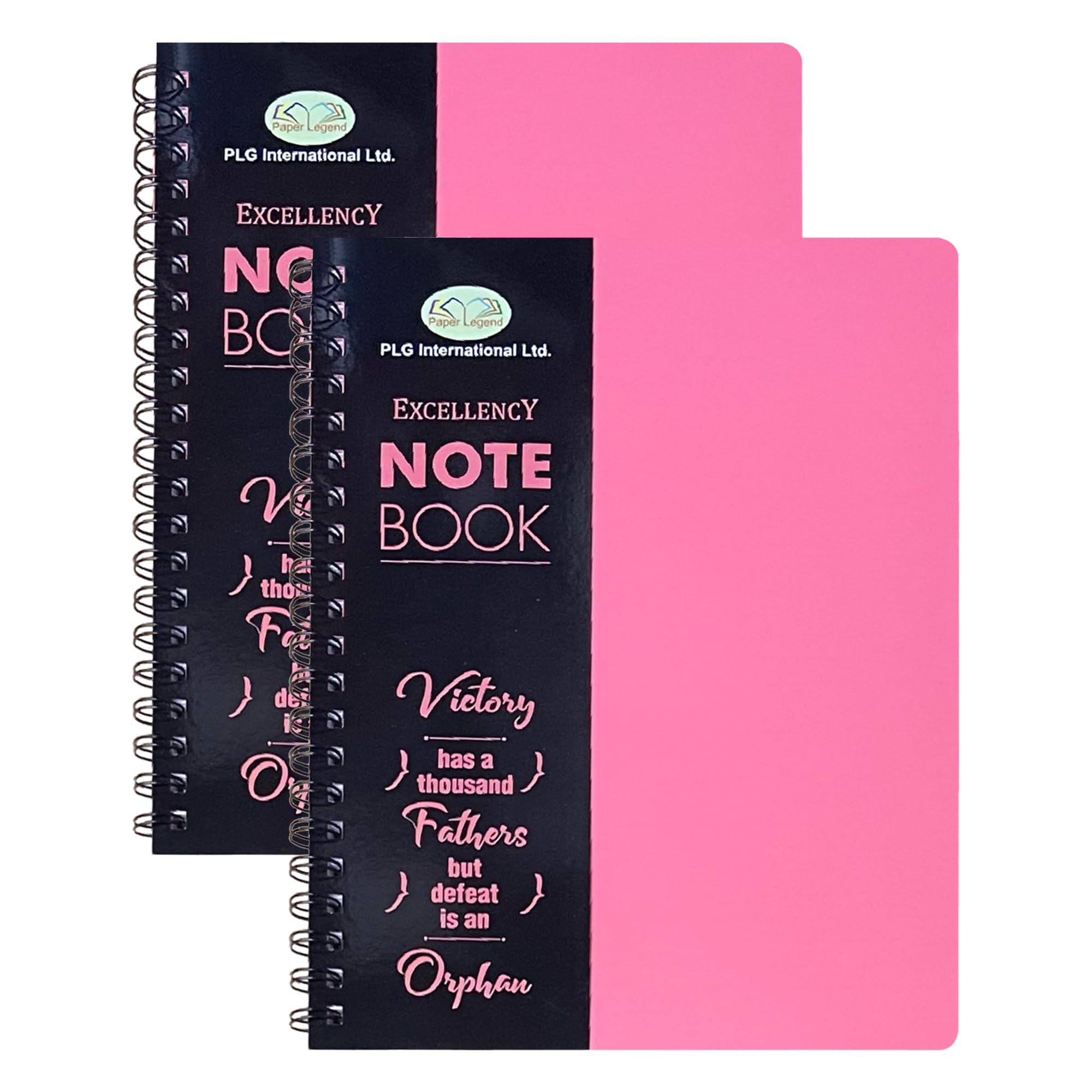 M1SS A4 Pink Wiro Notebook | Twin Wire Spiral | 140 Pages