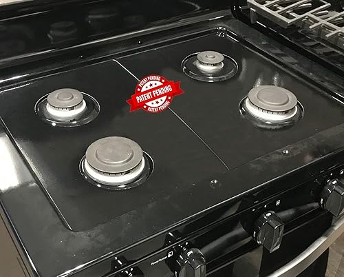 Miniatura 4 de Revestimientos protectores de estufa compatibles con estufas Whirlpool, gamas de gas Whirlpool, personalizadas, revestimientos de fácil limpieza