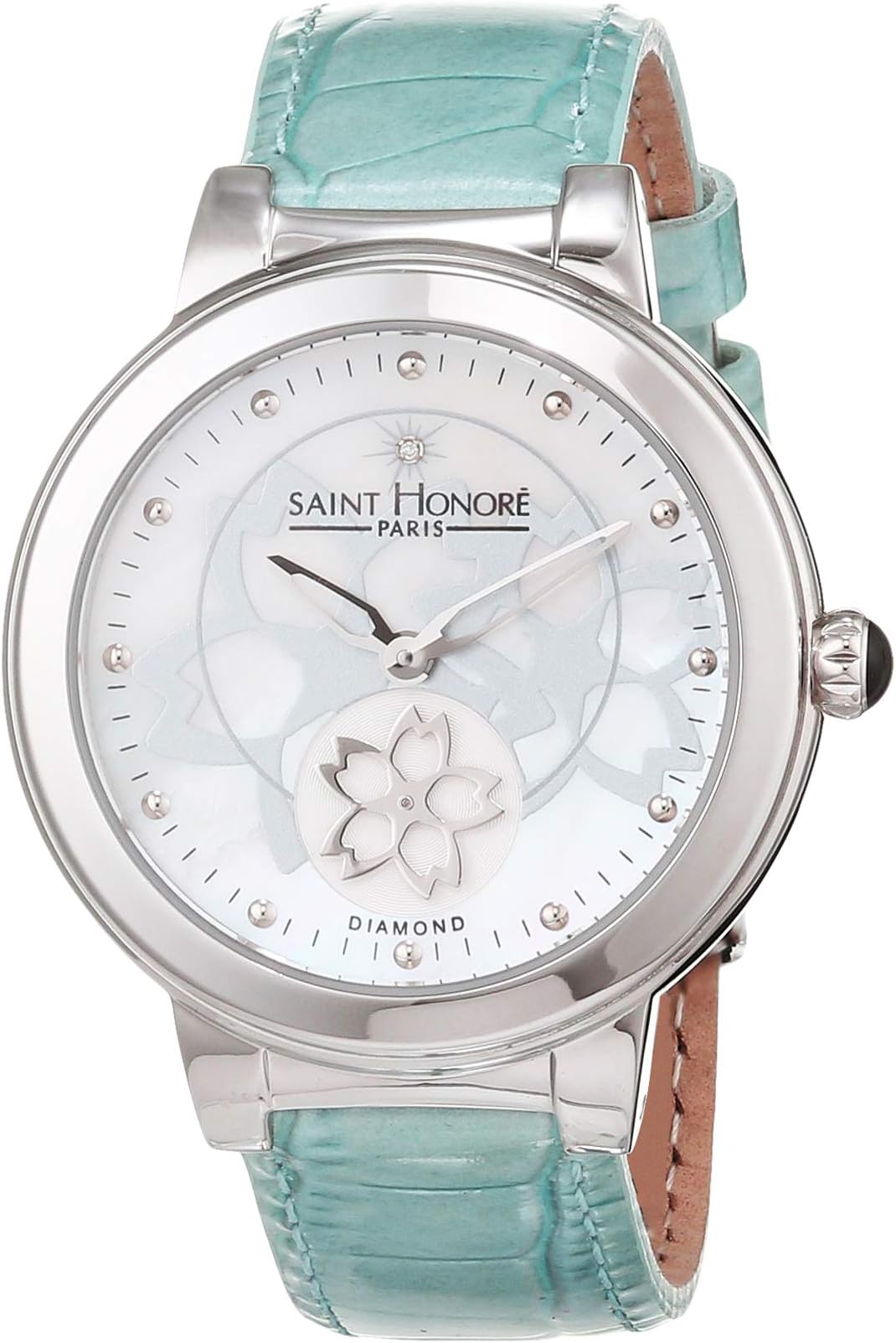 Saint Honoré Men's Analogue Quartz Watch with Leather Strap 8860201ARF