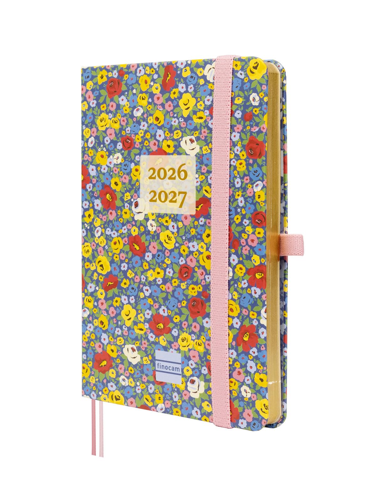 Finocam Mínimal Weekly Planner 18-Month | Weekly View Horizontal Layout · July 2026 to December 2027 | Girl · International - Week-to-View Diary