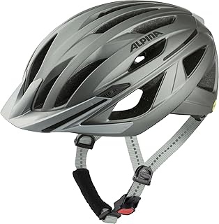 ALPINA Gent MIPS - Reflective, optimally visible and safe MIPS bicycle helmet with fly net for adults
